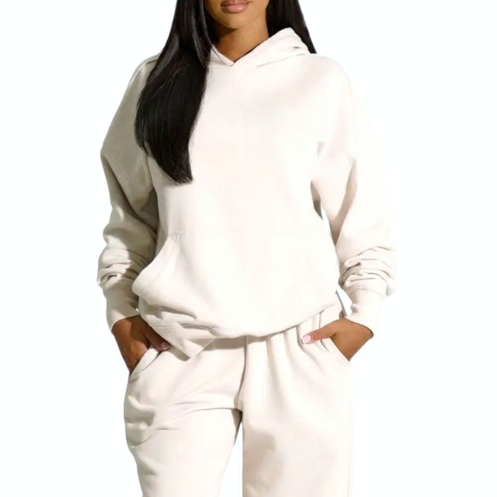 Naked Wardrobe Jogger Cozy‎ Sweatpants Women's sz XL in White NEW WITH TAGS - Picture 4 of 12